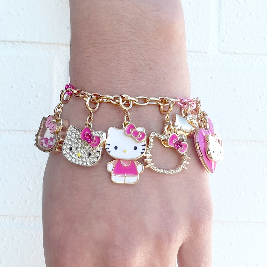 Charm It Hello Kitty Cahin Bracelet