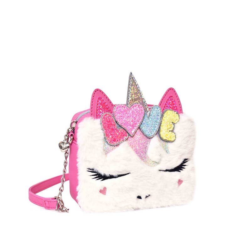 Pink & White Stripe Queen Miss Gwen Unicorn Lunch Bag – Dots & Dimples
