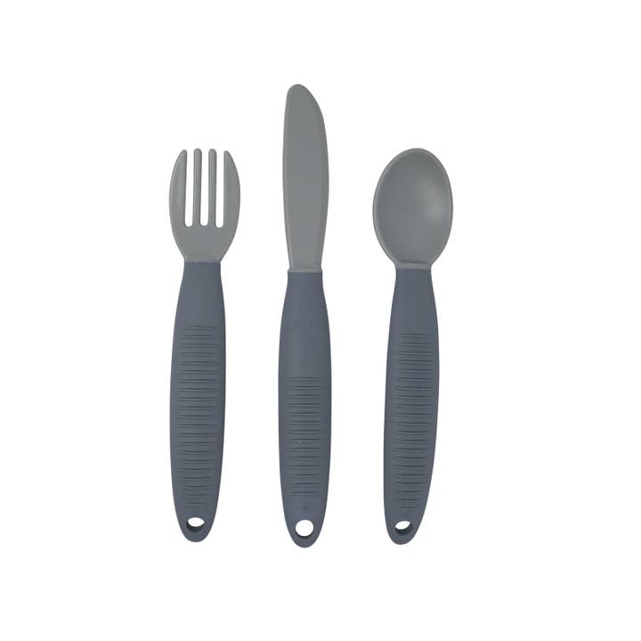 Pewter Eating Utensils 4 Kids Only