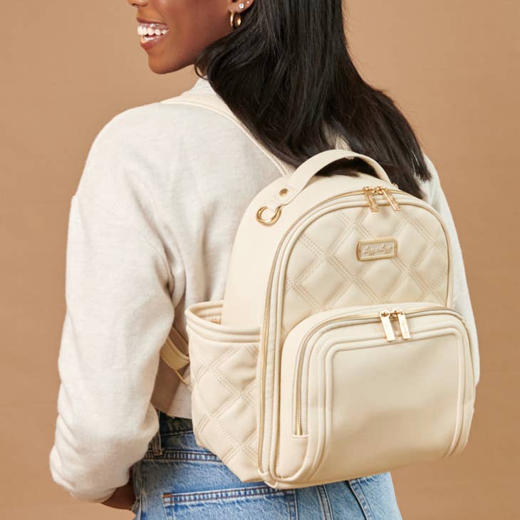 Itzy Ritzy Milk & Honey Itzy Mini Plus™ Diaper Bag Backpack – 4 Kids Only