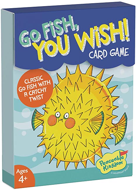 Go Fish You Wish! - Card Game Twist on Classic Go Fish – 4 Kids Only