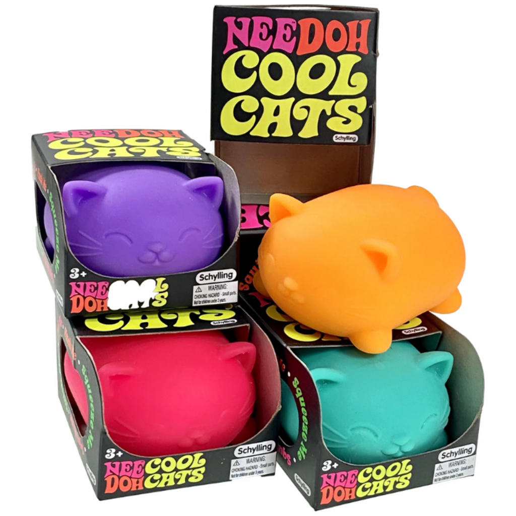 Nee Doh - Cool Cats – 4 Kids Only