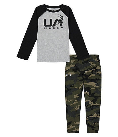 UA Hunt Long-sleeve & Camo Pant Set