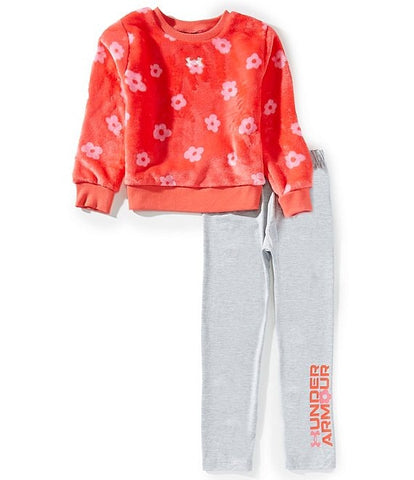 Racer Red Floral Sherpa Set