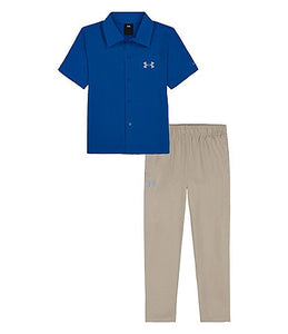 Tech Blue 2 Piece Set with Khakis