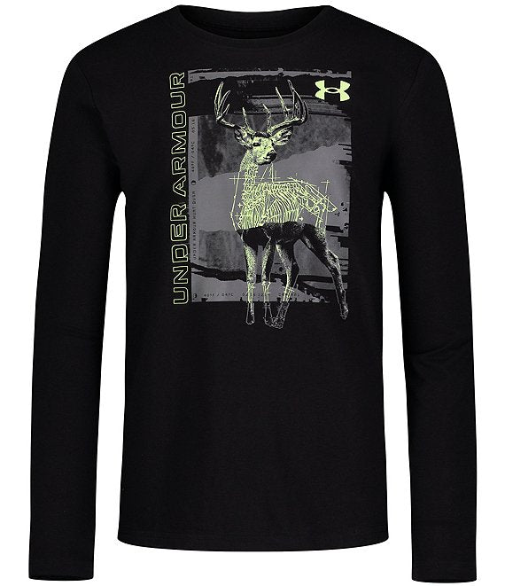 UA Long Sleeve Hunt Whitetail Graphic T-Shirt