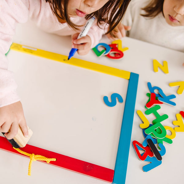 Magnetic Chalkboard and Dry-Erase Board