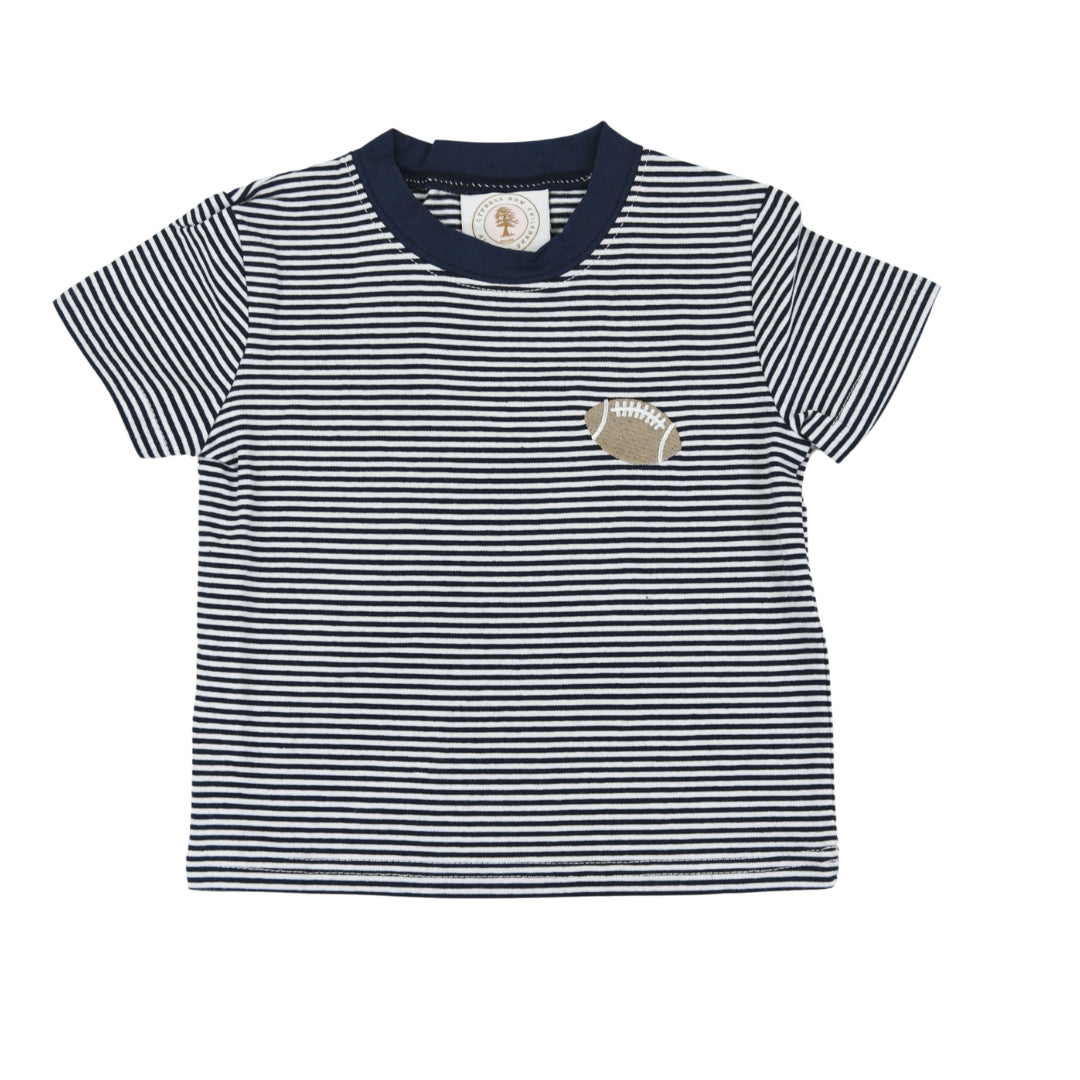 Navy Stripe Tailgate T-shirt