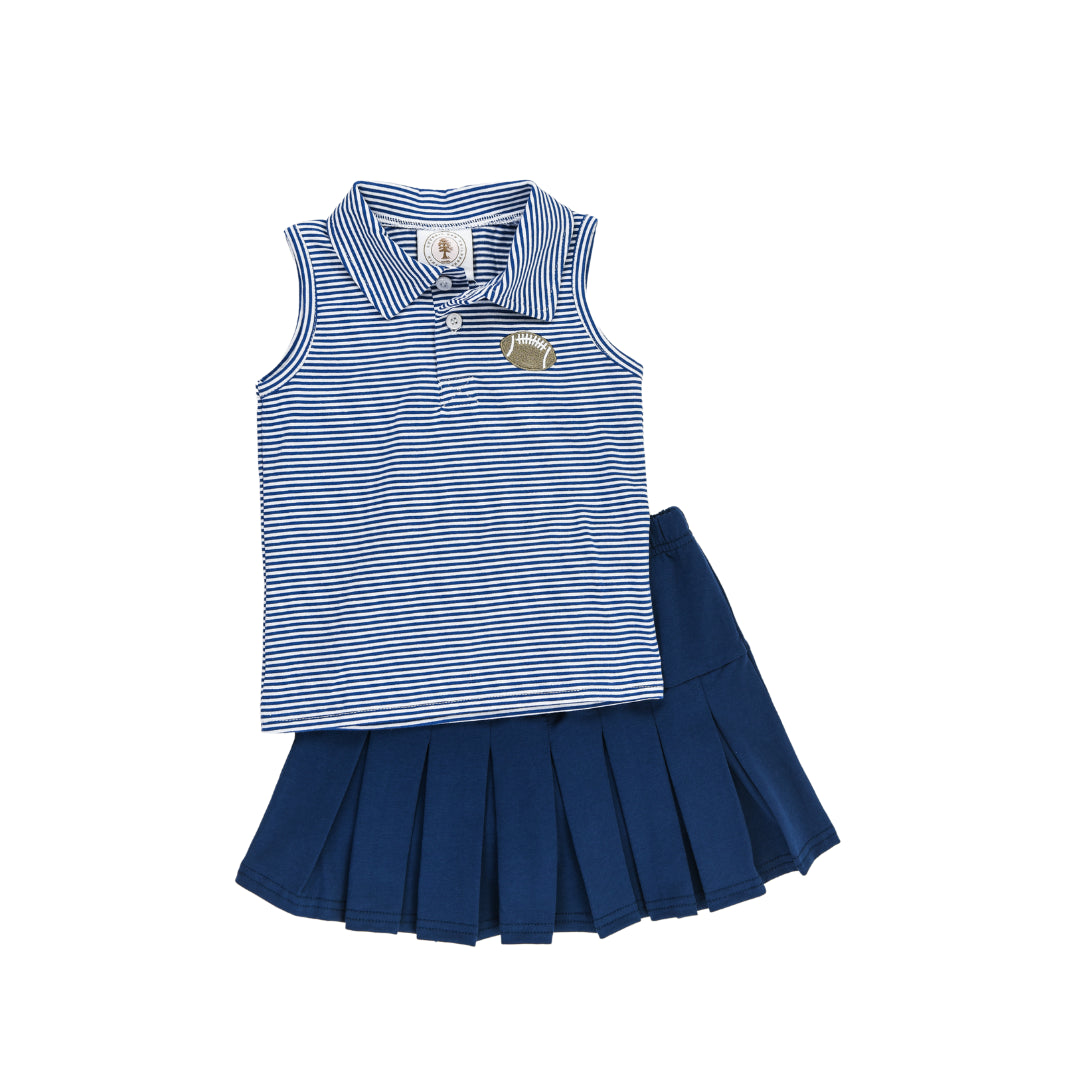 Fan Zone Skort Set- Navy