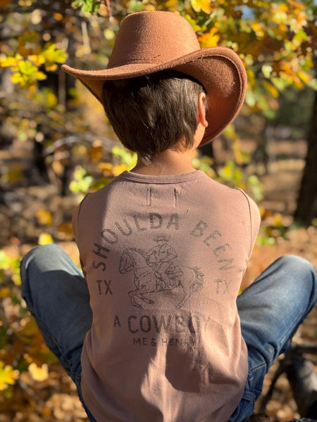 Cherokee Should Have Been A Cowboy Long Sleeve Tee