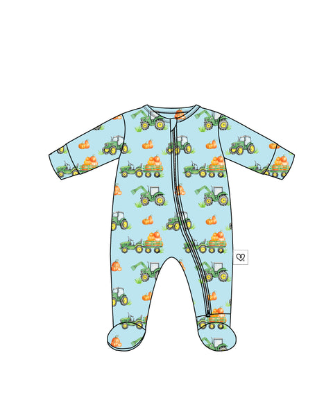 Everett Zippered Footie
