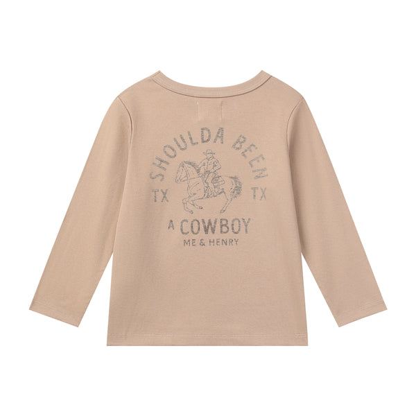 Cherokee Should Have Been A Cowboy Long Sleeve Tee