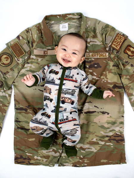 Brave Snoozer Romper