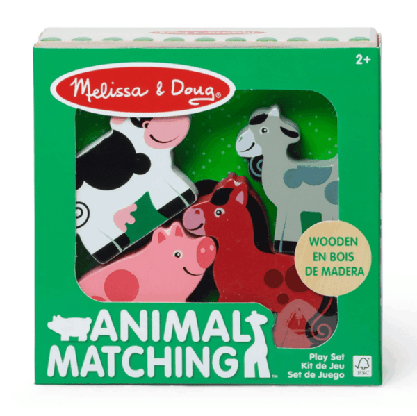 MD  Wooden Animal Matching Farm