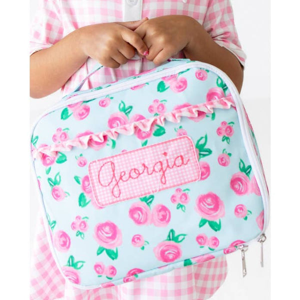 Sugar Bee - Lunch Bag - Girls Watercolor Roses