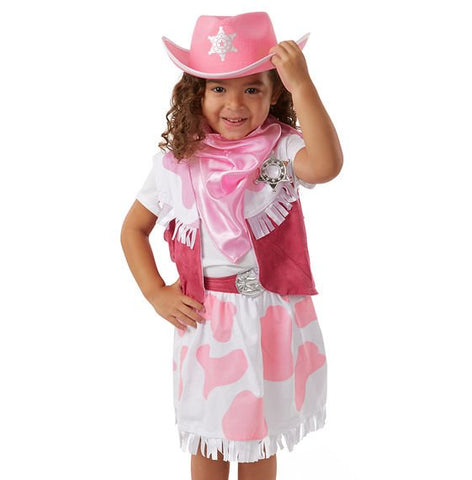 Cowgirl Role Play Costume Set