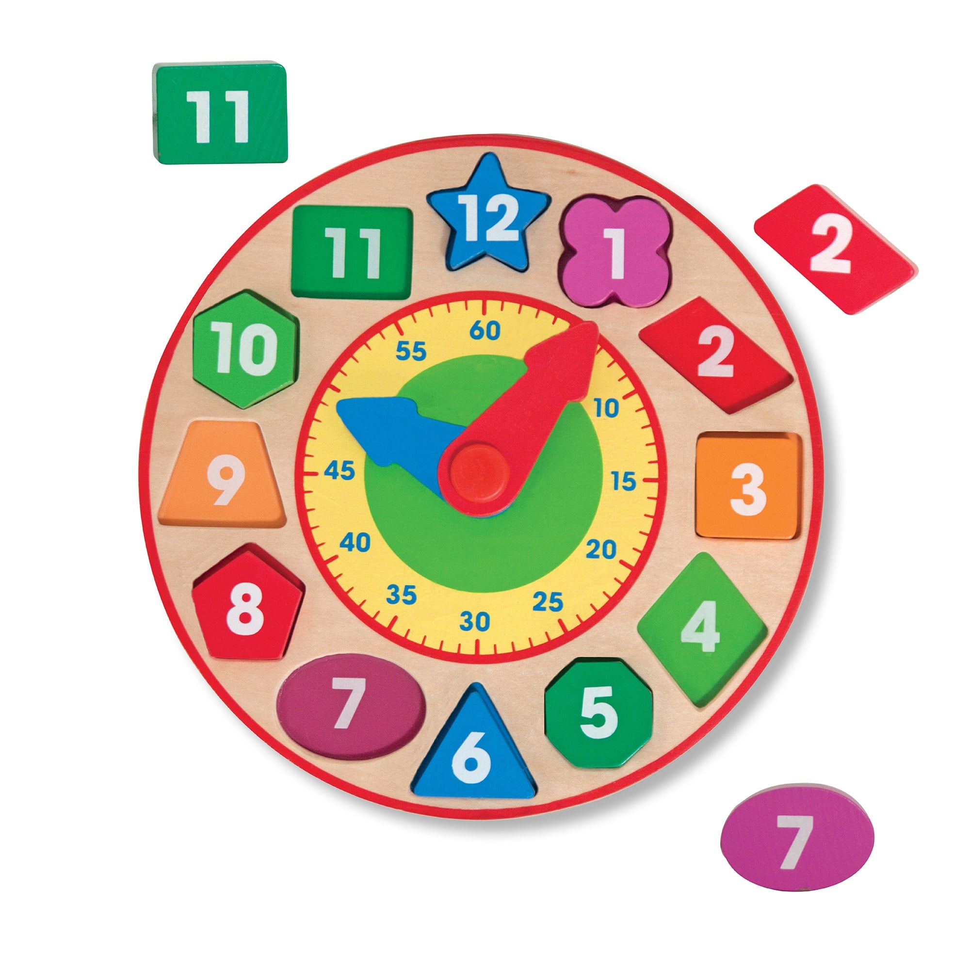 MD Shape Sorting Clock