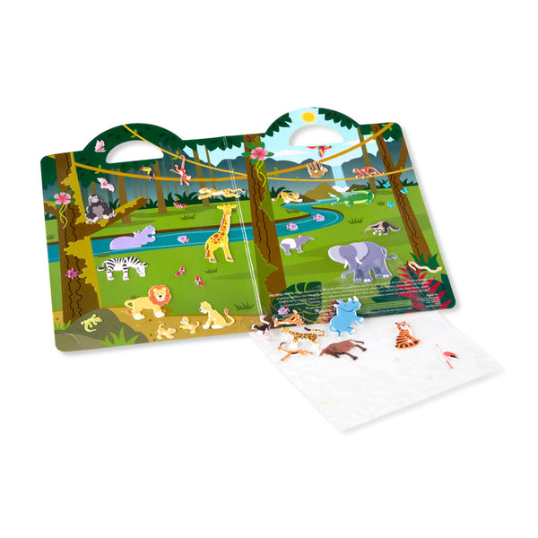 MD Puffy Sticker Play Set - Safari