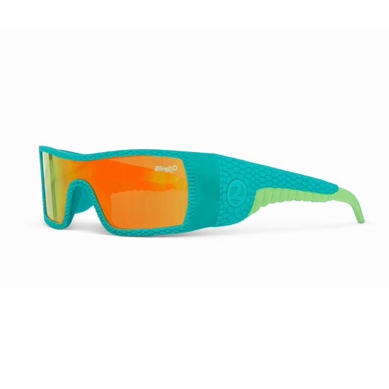 Sandharbor Beach Teal Triceratop Sunglasses