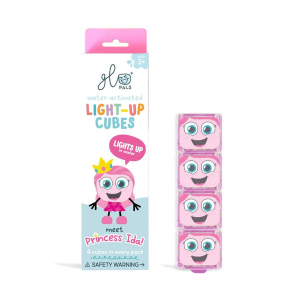 Glo Pals Light Up Cubes - 4 Pack