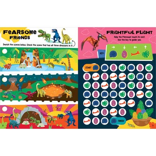Sticker Activity Book Dinosaurs