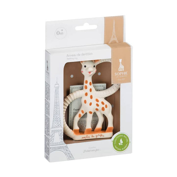 Sophie La Girafe Teething Ring - White Box