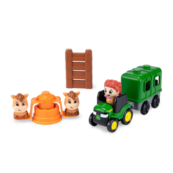 John Deere Build-A-Buddy Stackers 15 Piece Set - Horse
