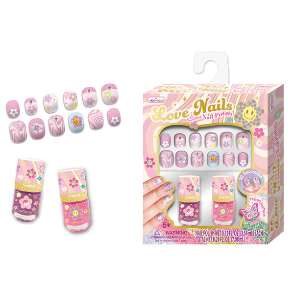 Love Nails and Scented Nail Polish Set