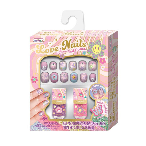 Love Nails and Scented Nail Polish Set