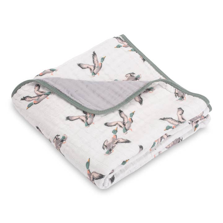 Quackin'up Baby Toddler Muslin Blanket
