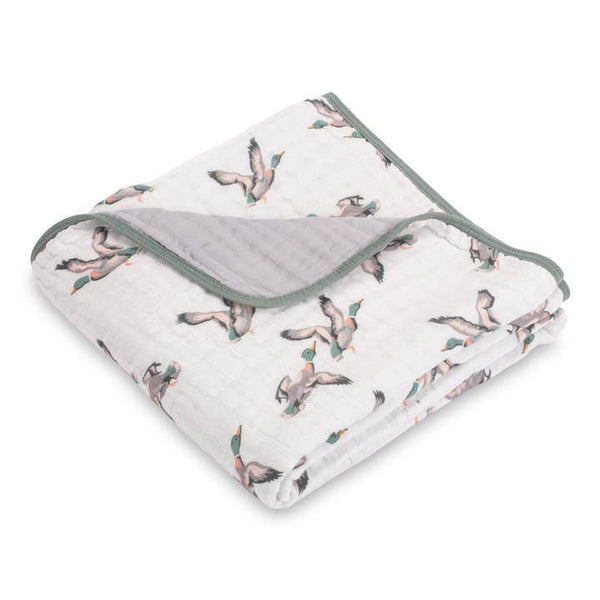 Quackin'up Baby Toddler Muslin Blanket
