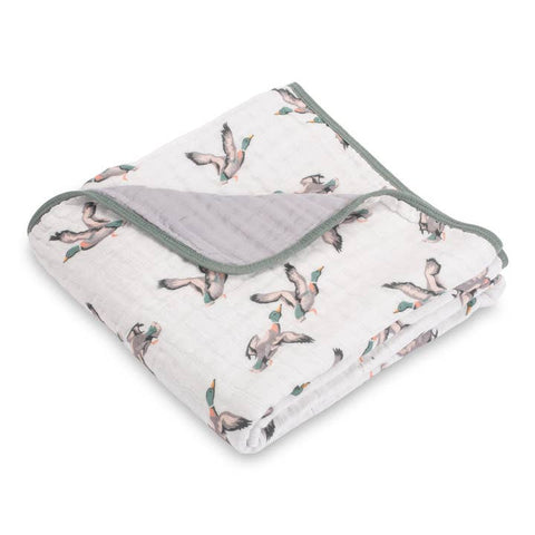 Quackin'up Baby Toddler Muslin Blanket