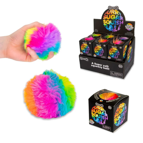 Scrunchems Furry Sugar Ball Squishy