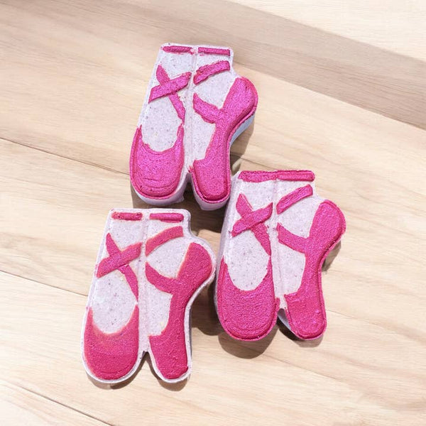 Ballet Shoe Bath Bomb with Surprise Coin Inside
