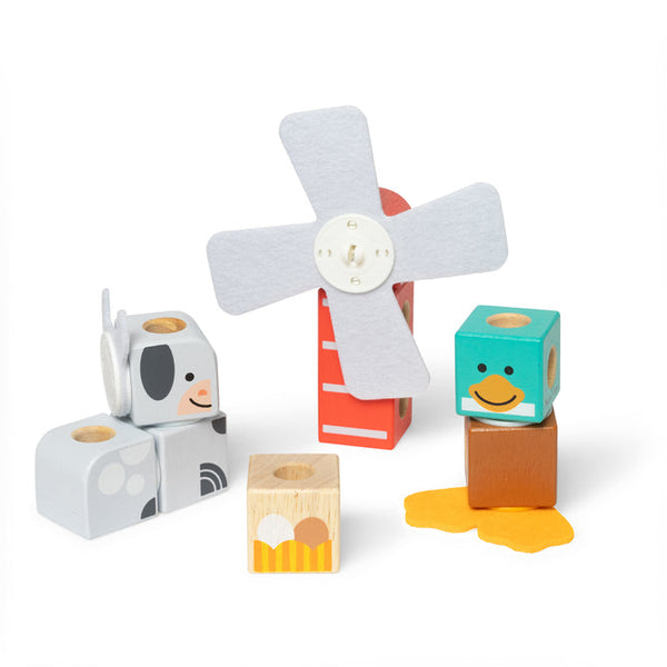 Blockables Farm Friends Play Set
