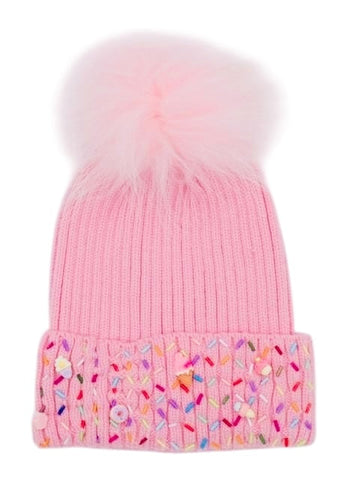 BL Confetti Sprinkles Hat - Pink