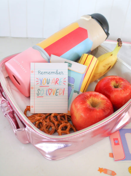 Back To Cool! Lunchbox Notes