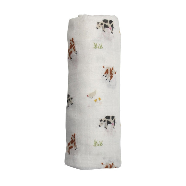 Bamboo Little Cow Swaddle