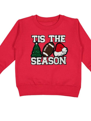 Tis The Season Patch Sweatshirt