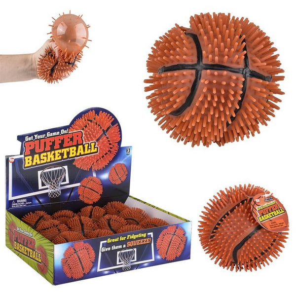 5" Puffer Sports Ball Squishy Toy