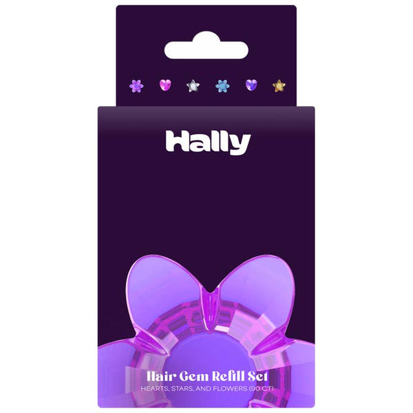 Hally Gem Pen Hearts, Stars & Flowers Refills - 90 Count