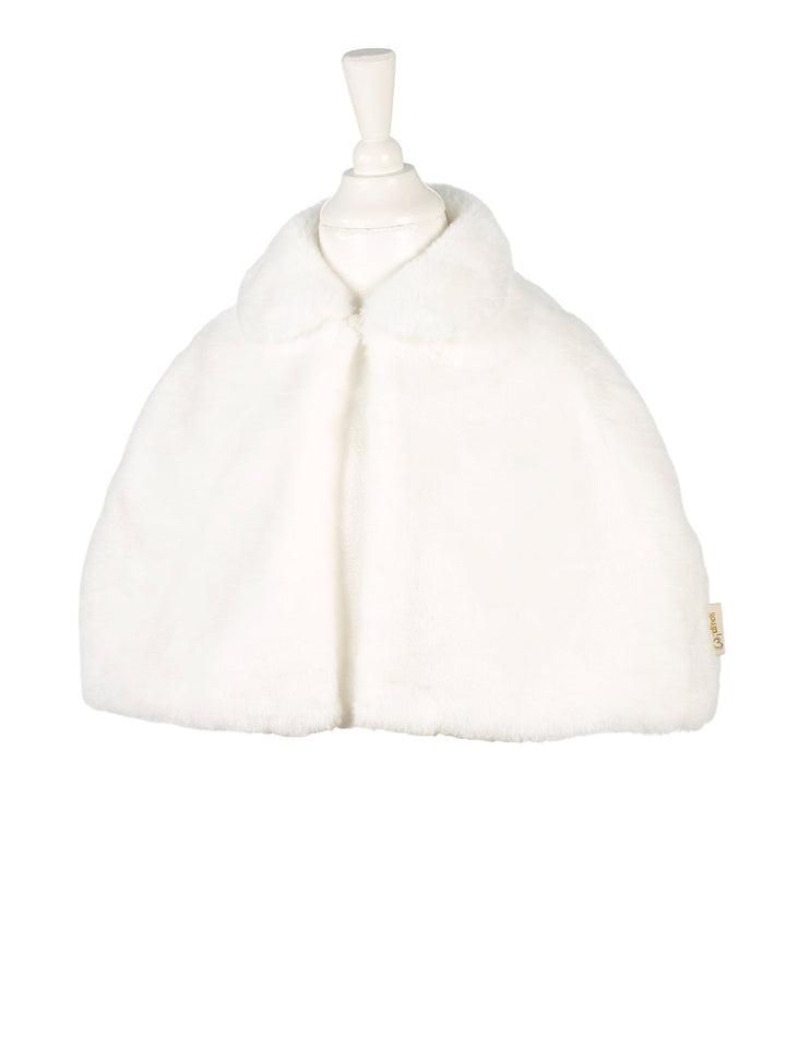 Sterre - White Fur Cape