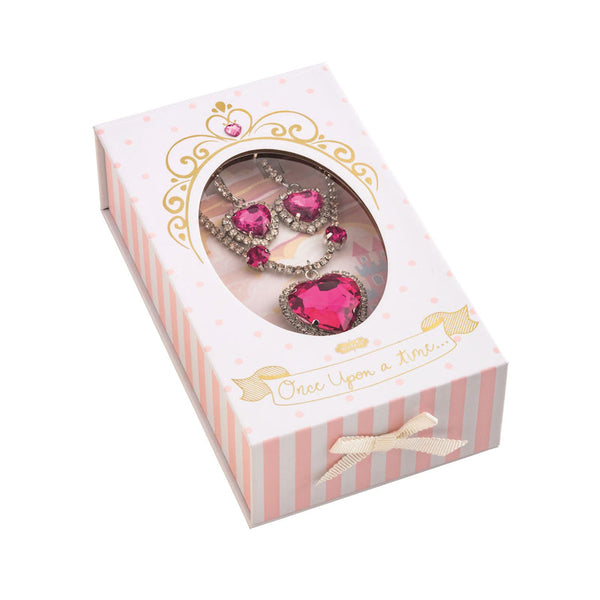 MP Once Upon A Time Rhinestone Jewelry Set - Pink