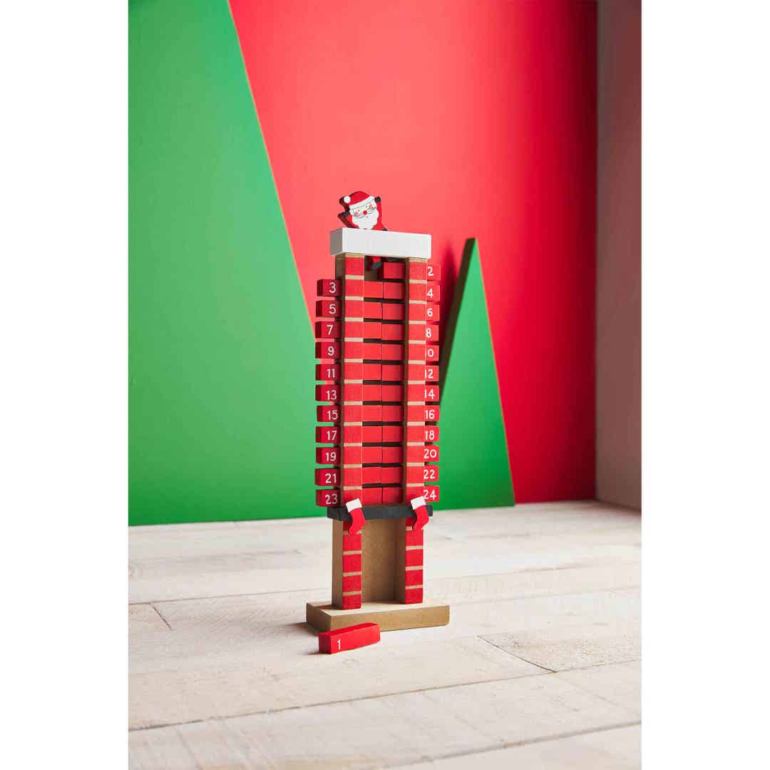 SANTA CHIMNEY ADVENT CALENDAR