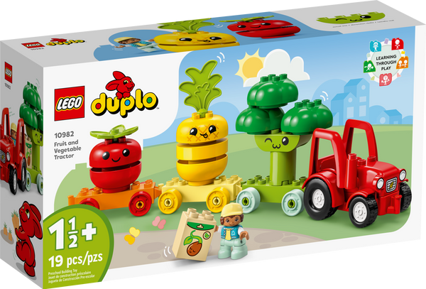 LEGO® DUPLO® Fruit and Vegetable Tractor - 10982  (19 Pieces)