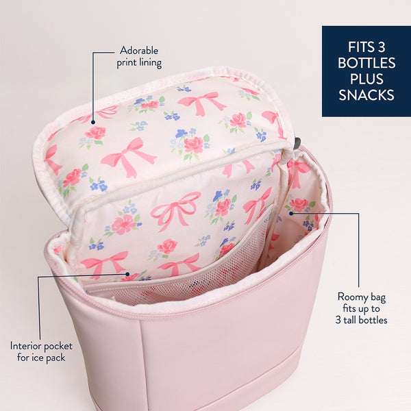 *New* Chill Like A Boss™ Ribbons & Roses - Bottle Bag