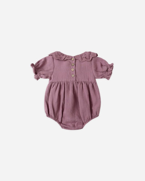 Mulberry Collard Romper