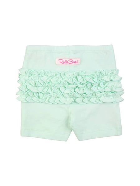 Pastel Palms Tank Top & Mint Shorts Set