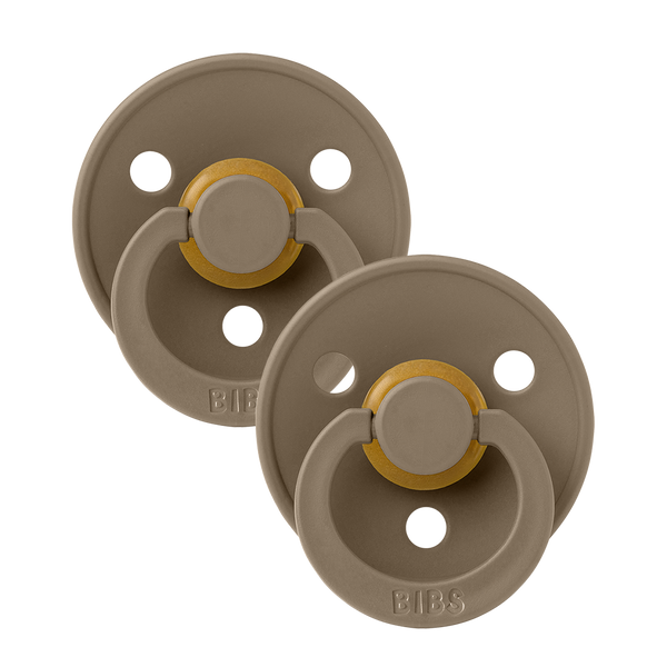 BIBS Colour 2 Pack-Dark Oak