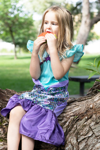 Little Adventures Purple Sparkle Mermaid